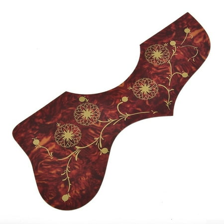 Pickguard Chitarra Acustica Pickguard Per Chitarra Acustica Stile J-200 / SJ -200 - Colore Marrone Tartaruga, Materiale Vinile, Nuovo Squier Precision