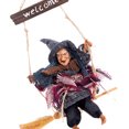 thumbnail image 3 of Billuyoard FenKicyen, muñeco de fantasma de Halloween, decoración colgante de miedo, colgante de voladora fantasma, adornos de fiesta DIY para Kits de decoración para fiestas gris Billuyoard JJ25239-03B, 3 of 6