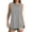 Gray, variant on HBYJLZYG Tank Tops For Women, Summer Solid Color Round Neck Pocket Sleeveless Casual Tee Tops Tank Tunic Flowy Basic Shirts