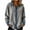 White, variant on Hvyesh Womens Long Sleeve Button Down Shirt Denim Patchwork Corduroy Shacket Jacket Casual Lapel Work Tee Shirts