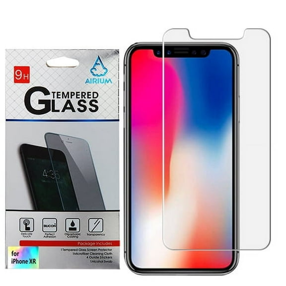 Apple iPhone XR (6.1") (2018 Model) Shockproof Tempered Glass LCD Screen Protector Guard Clear for Apple iPhone Xr (6.1")