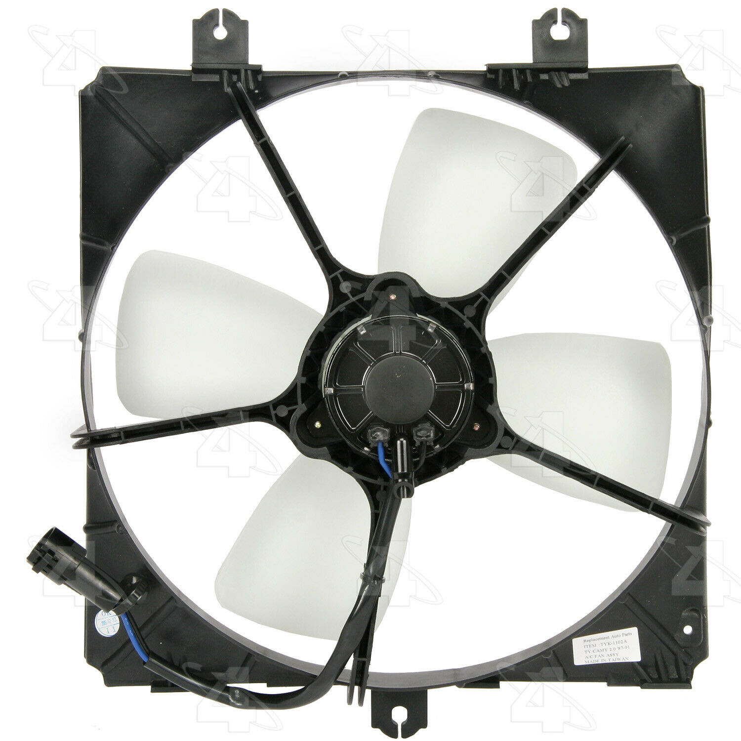 Four Seasons A/C Condenser Fan Assembly P/N:75438 Fits select: 1987-1991 TOYOTA CAMRY