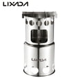 thumbnail image 1 of Lixada Portable Stainless Steel Lightweight Wood Outdoor Cooking Picnic Camping, 1 of 7