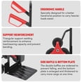 thumbnail image 6 of Stair Climbing Hand Trucks, 2 in 1 Stair Climbing Dolly 330 LBS, Foldable Stair Dolly with 6 Rubber Wheels & Telescoping Handle, 6 of 7