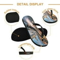 thumbnail image 3 of YAZAOOSummer Flip Flops Creatively Eiffel Evening Elegance Simple Beach Sandals, 3 of 8