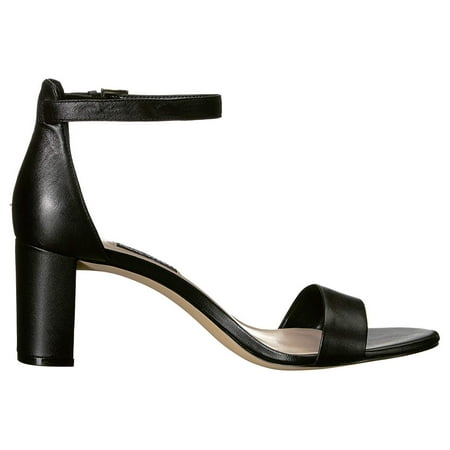 Nine West Pruce Block Heel Sandal Black Nappa