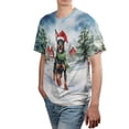 thumbnail image 4 of Hello Winter Doberman Pinscher Frosty Morning Walk Welcome Snowy Christmas All Over Print 3D Shirt Unisex Merch Doberman Dog Lover Gifts - 02018, 4 of 6