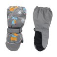 thumbnail image 1 of Naiovety 1 par de guantes para niños, manopla de esquí ajustable de manga larga para exteriores, antideslizante, para esquiar, calentador de manos, Ropa Deportiva, Zapatos Gris Naiovety OD028686-03, 1 of 6