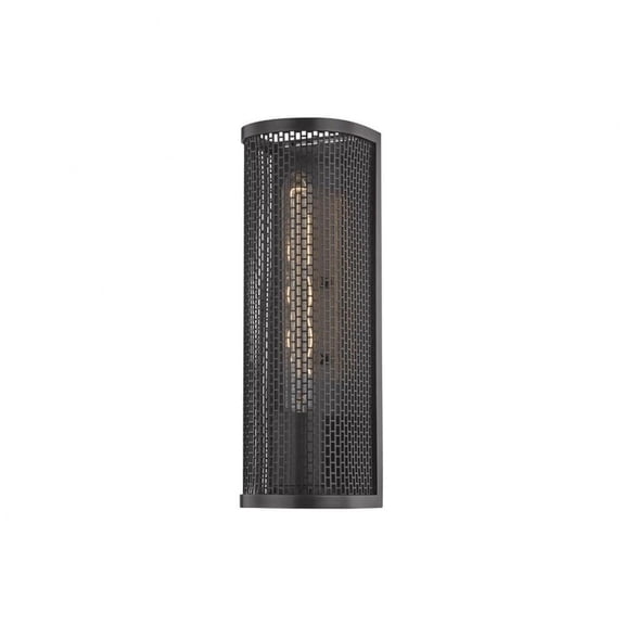 -One Light Wall Sconce in Style-4.5 inches Wide By 13 inches High-Old Bronze Finish Bailey Street Home 735-Bel-2693111
