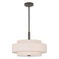 thumbnail image 3 of Livex Meridian 4-Light 18" Pendant Ceiling Light, Brushed Nickel 52137-91, 3 of 3