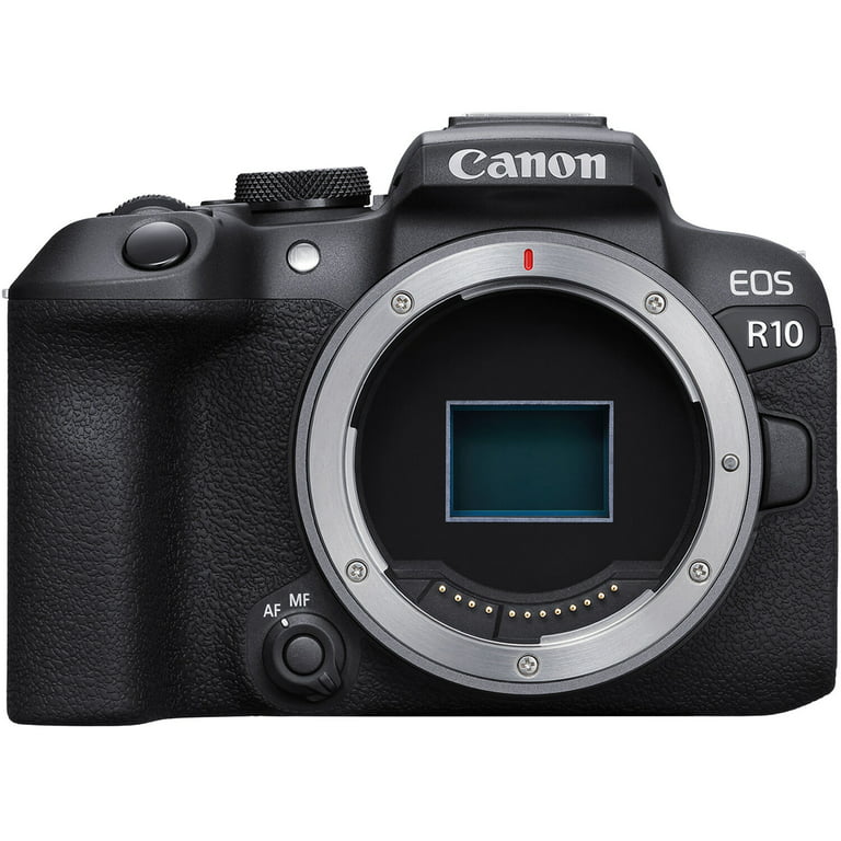 Canon EOS R10 Mirrorless Camera with RF-S 18-150mm Lens + 2 Pack SanDisk  64GB Memory Card + Case + ZeeTech Accessory 