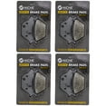 thumbnail image 1 of Niche Rear Brake Pad Set for Harley-Davidson Dyna Organic Motorcycle 4 Pack 519-KPA2410D, 1 of 5