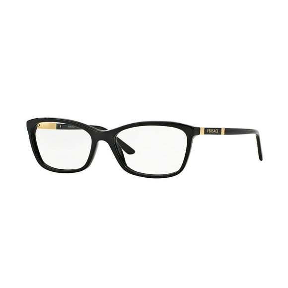 Montura de gafas Versace VE3186 negra para hombre - 54 mm