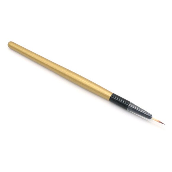 Fine Eyeliner Brush Makeup Soft Useful Eye Liner fine angled Eyeliner brush Brush with Wooden Holder
