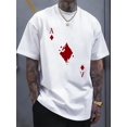 thumbnail image 1 of Summer Casual Short Sleeve Print Tee Shirt - T-Shirts for Men - Comfortable, Breathable, Soft, Relaxed Fit, Ideal for Outdoor Activities Tee For Adult, Men, Women, Teen, Teenager, Adolescent, 1 of 6
