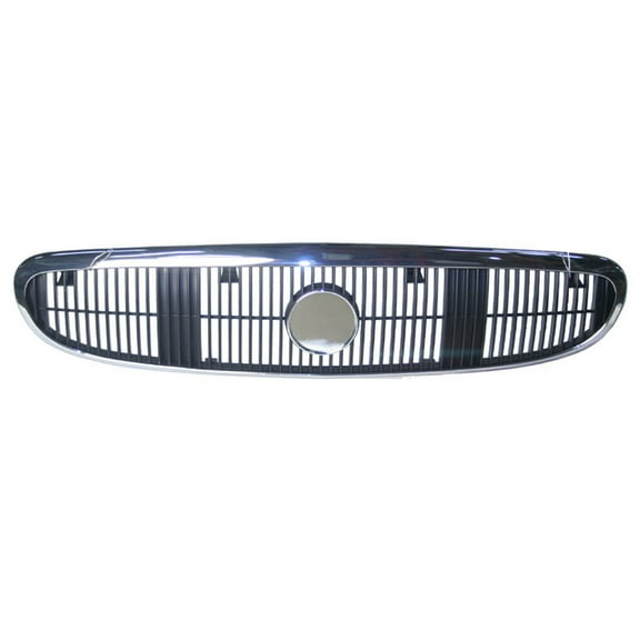 New Aftermarket Premium Fit Black Front Grille 10426075 fits 2000-2003 Buick Century