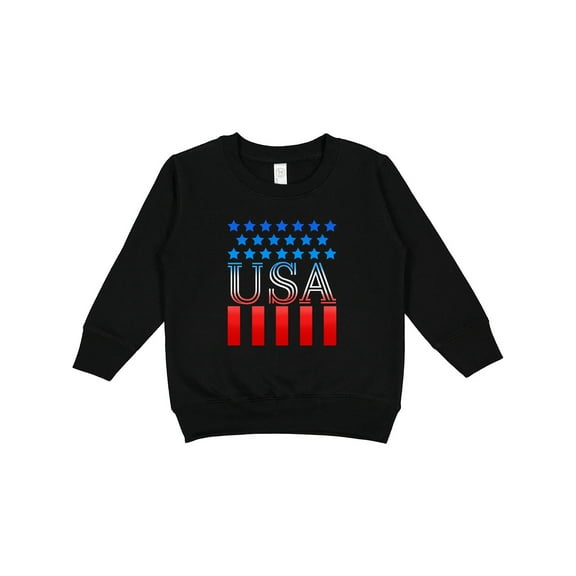 Inktastic USA in Red, White, and Blue Toddler Sweatshirt