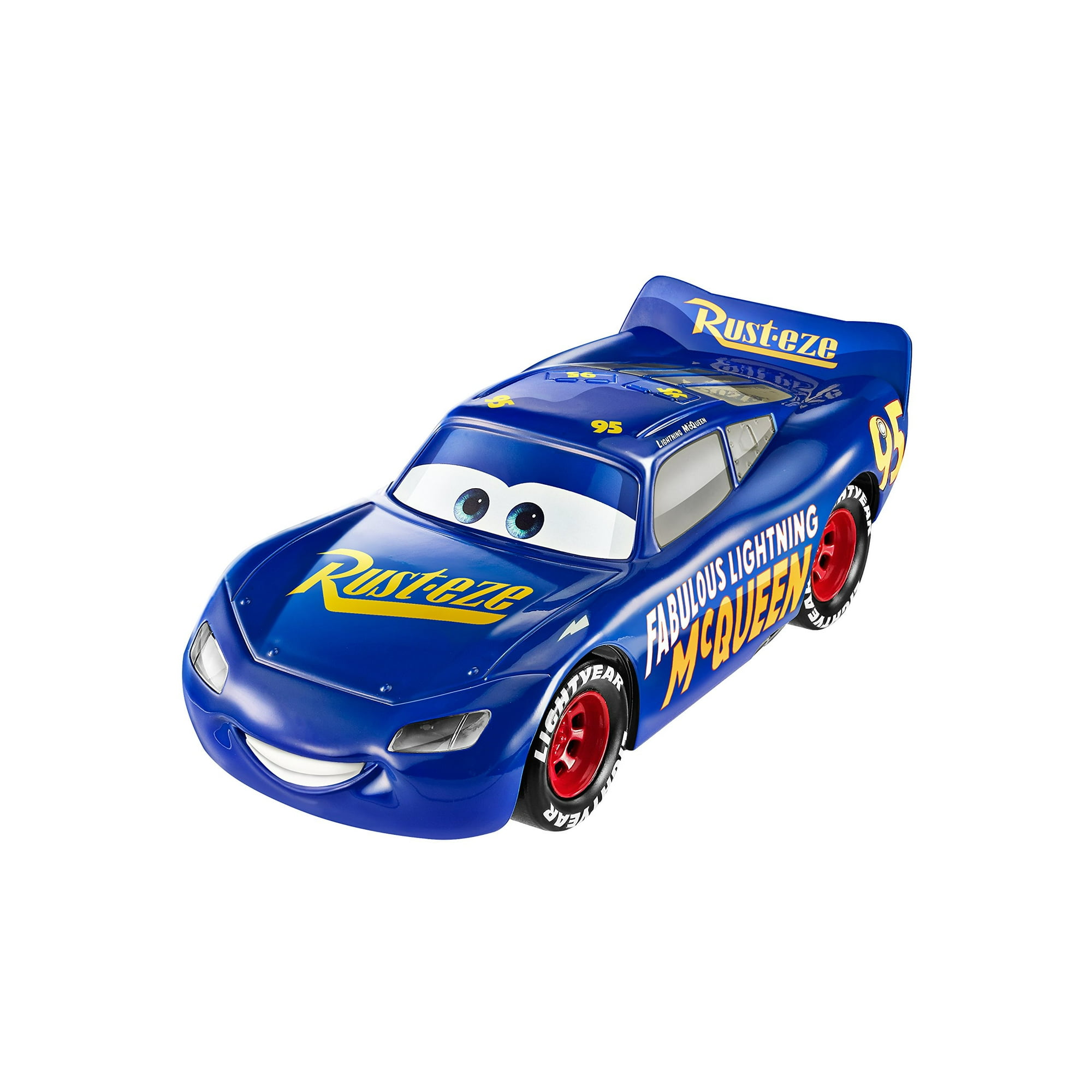 Disney Pixar Cars 3 Fabulous Lightning Mcqueen Vehicle Walmart