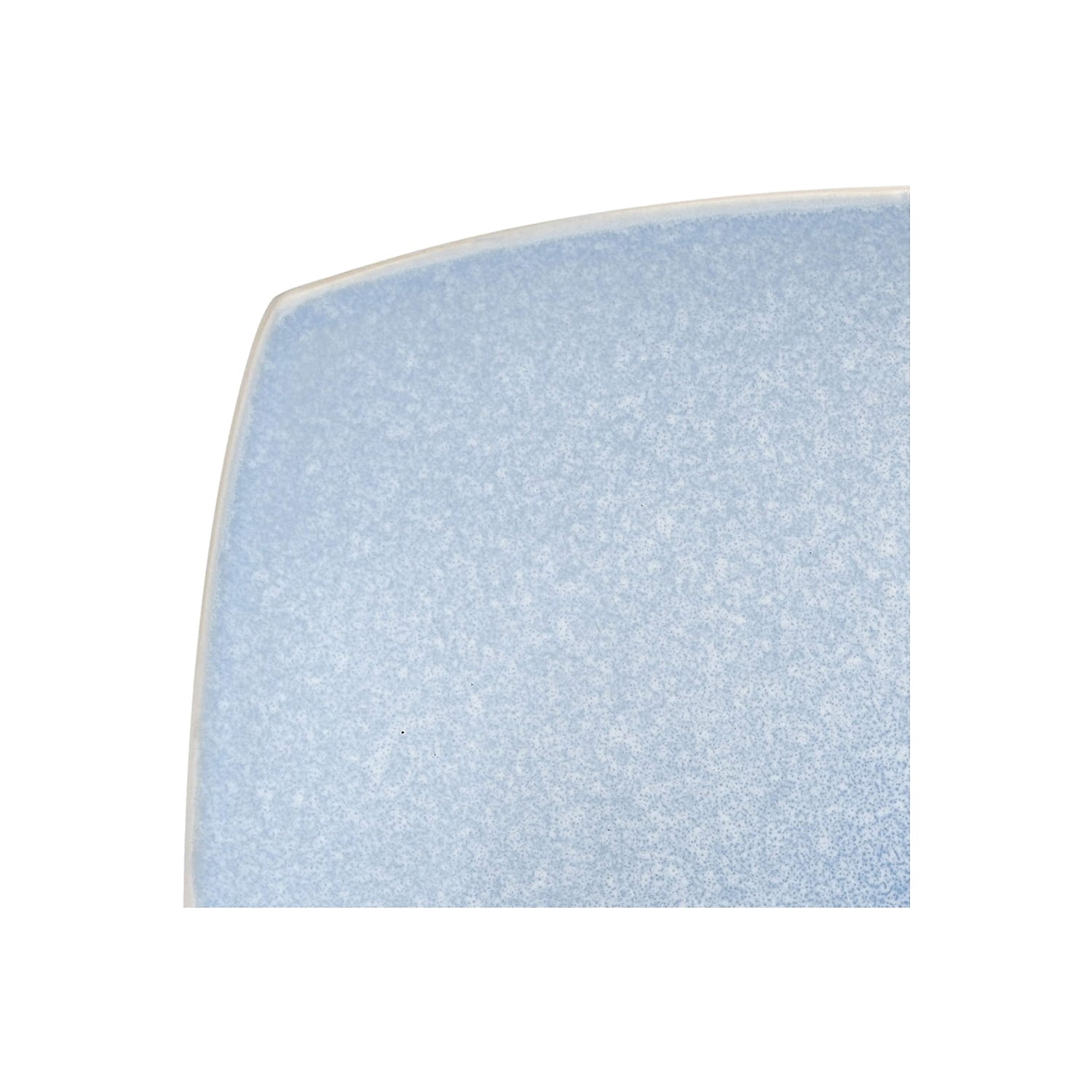 Gibson Soho Lounge Square 16-Piece Dinnerware Set - Aqua Blue