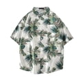 thumbnail image 4 of Hvogkswy Hawaiian Shirt for Men Trendy Print Short Sleeve Lapel Shirts Loose Casual Beach Vaction Button Up Shirt, Gifts for Men, 4 of 4
