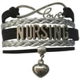 thumbnail image 2 of Nurse Bracelet, Nursing Charm Infinity Bracelet for Women - Nurse Jewelry, Perfect Nurse Appreciation, Graduation & Thank You Gifts, 2 of 6