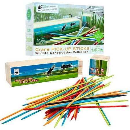 Zoo Animals Pick-up Sticks - Wood Classic Game