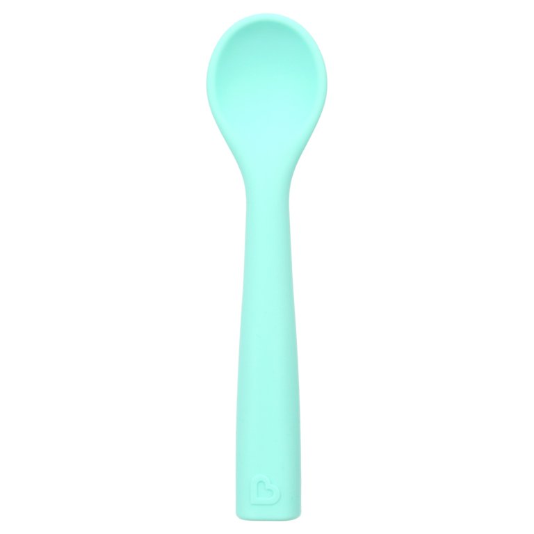 Munchkin C'est Silicone Infant Self-Feeding Set, Mint photo 7