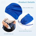 thumbnail image 4 of 100 Pcs Microfiber Sunglasses Pouches, Soft Glasses Case Bags with Drawstrings, Scratch-proof Microfiber Eyeglasses Pouches for Storage, 4 of 6