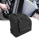 thumbnail image 4 of Bolsa negra para acordeón, mochila impermeable para instrumentos musicales y acordeón bajo. L, 4 of 9