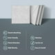 thumbnail image 5 of Paquete de 12 Paneles AcúSticos, Paneles Decorativos de InsonorizacióN de 12 X 12 Pulgadas, Paneles AcúSticos para y Techos, Color Gris Plateado, 5 of 7
