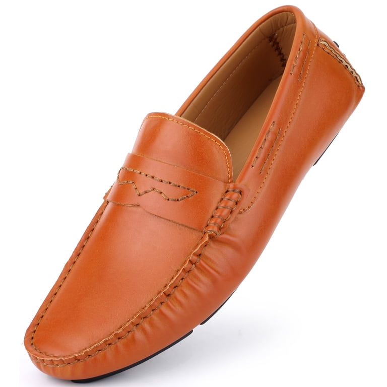 Mio Marino Mens Loafers - Italian Dress Casual Loafers for  display picture 2