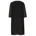thumbnail image 5 of Fashion Women Casual Round Neck Sleeveless Dress Solid Coat Two-Piece Set 2 Piece Set Beach Sundress, 5 of 5