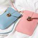 thumbnail image 4 of Burso de teléfono celular para mujeres, bolso cruzado de cuero PU liviano con correa ajustable, toques bloqueos de pantalla mini bolsillo para mujeres bolso de teléfono mejor regalo Meser Meser Deportes-20, 4 of 5
