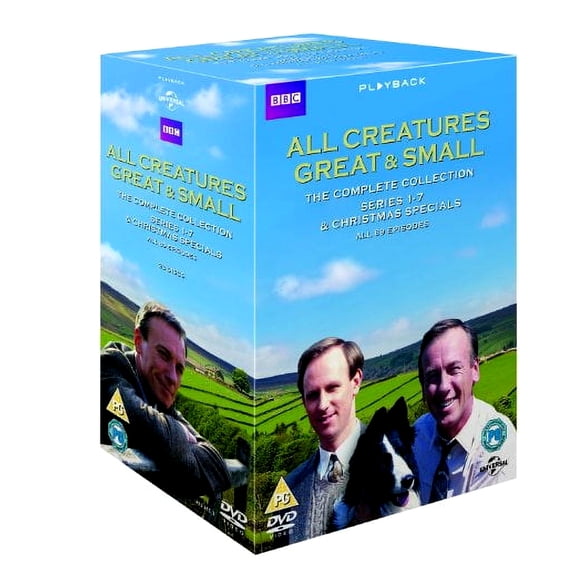 All Creatures Great & Small - Complete Collection (Series 1-7) - 33-DVD Box Set ( All Creatures Great and Small ) [ NON-USA FORMAT, PAL, Reg.2 Import - United Kingdom ]