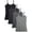 Black/Greys, variant on Women's 4-Pack Shelf Bra Camisole Cotton Spandex