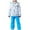 Blue, variant on Toddler Snow Suit Children's Ski Suit Windproof Waterproof Warm Thermal Insulated Winter Snowsuit Lightweight Kids Clothes Boys Girls Athletic Snow Pants with Pockets Casual Comfortable 4-16 Years