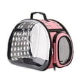thumbnail image 2 of Transparent Cat Carriers, Portable Foldable Pet Backpack  for Walks Travel, 2 of 7