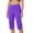 Purple, variant on Capri Pants for Women, Audhol Pants for Women High Waisted Crop Work Pants Summer Casual Slacks Yoga Dress Pant Womens Capris for Summer Beige L