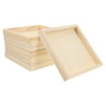 thumbnail image 3 of OFFIGAM 6-Piece Khaki Hexahedral Puzzle for Painting and Storage Organizer, and Multi-Use, 3 of 10