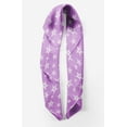 thumbnail image 2 of Bimba Purple Stars Star Pure Silk Printed Scarf Dupatta Head Neck Wrap Bandanas For Women 40 x 40 Inches, 2 of 6