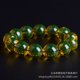 thumbnail image 4 of Faux Amber Resin 108 Bead Mala Bracelet, Blue Tone, Chinese Style, Buddhist Style, 108 Beads, Single Strand, Multi Strand, Unisex, Boho Jewelry Gift for Women, 4 of 4