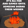 thumbnail image 3 of CafePress - Someone Burns Wiener Dark T Shirt - Men's Classic Graphic Cotton T-Shirt, 3 of 4