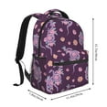 thumbnail image 2 of Fotbe Snake And Flower Pattern Casual Backpack for School, Travel, and Outdoor Activities - Durable, Lightweight, and Comfortable, 2 of 5