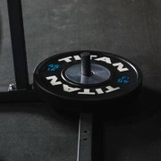 Titan Fitness T-2 Series Short 71 Black Power Rack, 850 LB Rackable Capacity