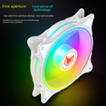 thumbnail image 4 of Ventilador Argb de 12 cm, ventilador de refrigeración de chasis para computadora de escritorio, ventilador de refrigeración por agua RGB sincrónico, 4 of 5