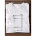 thumbnail image 1 of T Shirt Men's Casual Tennis Classic Pattern Lightweight Pure Cotton Material, 1 of 5