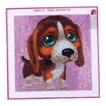thumbnail image 1 of Pintura de diamante 5D Hugo Perro forma especial, 1 of 10
