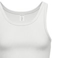 thumbnail image 3 of AMMANN chalecos de los hombres, 2-pack - paquete doble, doble costilla, espalda extendida, algodón Blanco L (Large), 3 of 3