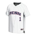 thumbnail image 2 of Men's GameDay Greats #1 White Pennsylvania Quakers Lightweight Baseball Jersey, 2 of 4