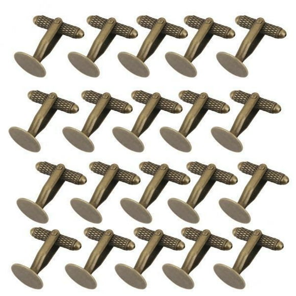 Gemelos de Camisa Sunnimix 20 piezas Bronce antiguo